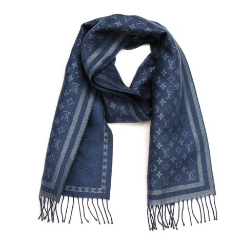 louis vuitton monogram scarf wool|louis vuitton wool cashmere scarf.